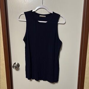 Active USA Women's Navy Sleeveless Top Size Large